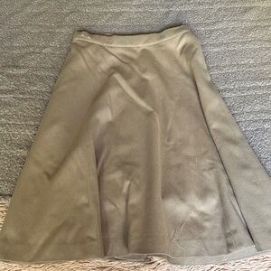 Evan Picone Classic Brown A-Line Skirt